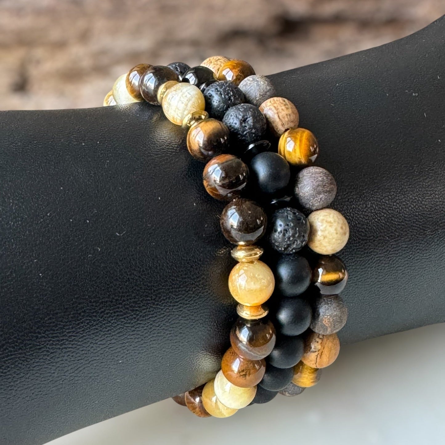 Jasper, Lapis Lazuli, Ocean Jasper & Carnelian